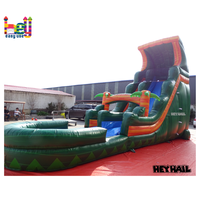 Vente chaude de toboggan aquatique gonflable en PVC pour parc sportif, centre commercial et utilisation en extérieur pour les jardins d'enfants