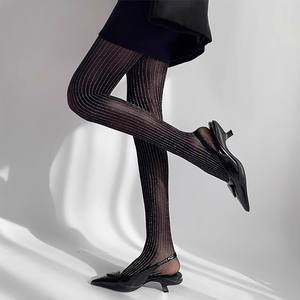 Shimmering Glitter <strong>Tights</strong> for Women Sheer Stockings Sparkle Pantyhose Fashion Hosiery Legwear - Product Image 5