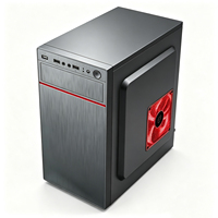 Chasis de PC ATX Mini ITX Popular de 350 mm, Compacto, 4 Ranuras PCI, HDD, SSD, Buena Disipación de Calor, Accesorios para Host de Juegos de Escritorio