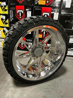 Jantes Forgex Kala Polies Forgées 22x12 24x12 24x14 26x14 28x14 30x14 Deep Dish 8x170 6x139.7 Compatibles F250 Ram 2500 GMC Chevy