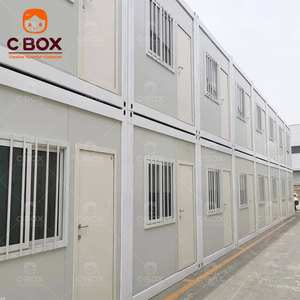 Cbox, assemblage facile, préfabriqué, dortoir pour travailleurs à 2 étages, maisons modulaires minuscules, atelier mobile, maison conteneur en kit - Product Image 1