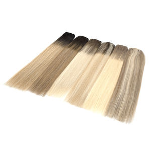 Extensiones de Cabello Humano Virgen Ruso de Doble Trama, Puntas Gruesas, Cutícula Completa Alineada, para Salones de Alta Gama - Product Image 4
