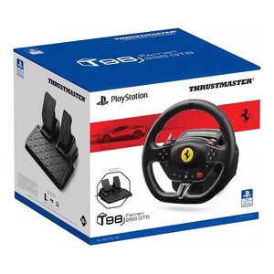 Volante y pedalera de simulador de conducción FERRARI T98 296 GTB Negro 4160880 - Product Image 1