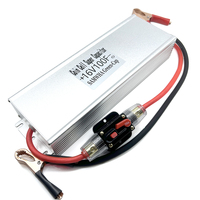 Module redresseur automobile blanc 16V100F à super condensateur -40~70, montage en surface avec pinces de batterie et pinces crocodiles