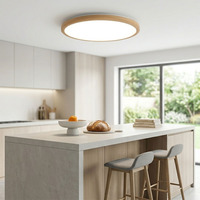Plafonnier LED moderne AC contemporain pour îlot de cuisine et salle de bain, indice de protection IP54, avec options de température de couleur 3000K/4000K/6500K