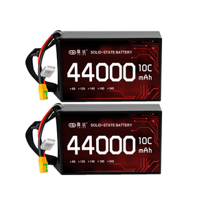 Nhà Máy Bán buôn 44000mAh 10c 12S 44.4 V LI <span class=keywords><strong>Ion</strong></span> pin tùy chỉnh <span class=keywords><strong>Lithium</strong></span> <span class=keywords><strong>Ion</strong></span> Battery Pack cho bay không người lái lớn mô hình chuyến bay dài hạn - Product Image 1