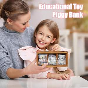 Ventes directes d'usine meilleure vente tirelire tirelire pour enfants tirelire tirelire bois - Product Image 4