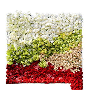 Muro de Flores de Hortensia Rosa, Perfecto para el Festival de Primavera, Fiestas de Pascua y Decoración de Fondo para Cuartos de Juegos Infantiles - Product Image 3