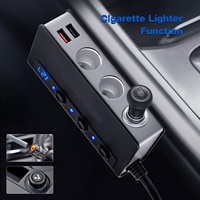 Allume-cigare le plus populaire 2026, 180W grande puissance, 4 ports USB, chargeur rapide pour voiture