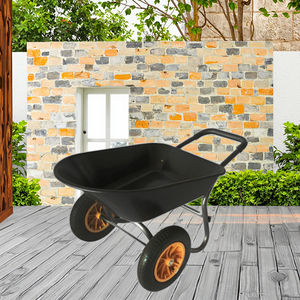 รถเข็นล้อเหล็กสองล้อ80L WB6408รถสาลี่150กก. สามารถปรับแต่งได้ - Product Image 3