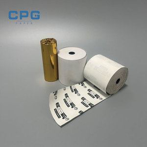 Papier thermique pour ticket de caisse Clover POS, rouleau de papier thermique 80x80mm 57x40mm, prix d'usine - Product Image 1