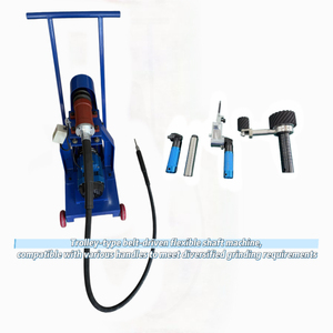 Machine à arbre flexible industrielle à entraînement par courroie, moteur sans balais à vitesse variable, 1500W, multifonction, petite courroie - Product Image 1
