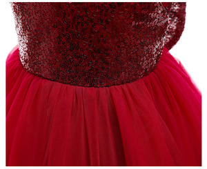Robe de princesse pour filles, collection été, style gâteau superposé, idéale pour les fêtes d'enfants - Grande Vente - Product Image 5