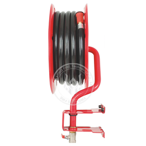 Enrouleur de tuyau d'incendie à bras oscillant conforme à la norme française EN 694  DN25, type 1 pouce, 30 mètres - Product Image 3