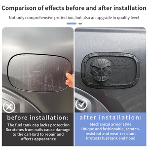 Accessoires décoratifs extérieurs applicables au bouchon de réservoir de la deuxième génération du Haval H9 Guardian. - Product Image 3