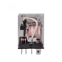 Relais électromagnétique haute puissance certifié CE et RoHS, 8 broches AC/DC 10A, ultra fiable pour l'automatisation industrielle et le contrôle PLC