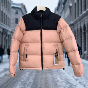 Chaqueta de Plumón de Lujo para Hombre, Ultraligera, con Cuello Alto, Estilo Urbano, Envío Rápido, Logotipo Personalizado Impreso, Resistente al Viento, de Lona, para Invierno - Product Image 2