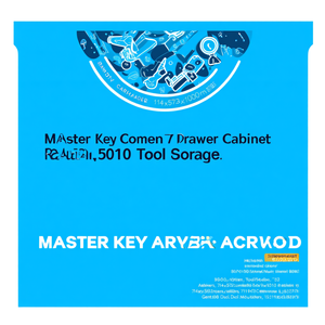Fami Master Key Comfort <b>Drawer</b> Cabinet 7 <b>Drawers</b> 714x573x1000mm Gentian Blue RAL5010 <b>Tool</b> Storage - Product Image 2