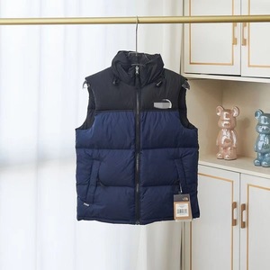 Chaleco Cortavientos Unisex Beijia 1996 para Hombre y <span class=keywords><strong>Mujer</strong></span>, Invierno, Acolchado, Bordado, <span class=keywords><strong>Sin</strong></span> Mangas, Cuello de Poliéster/Algodón - Product Image 6