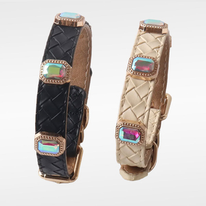 <span class=keywords><strong>Collar</strong></span> de Cuero PU con Diamantes de Imitación para Mascotas, Diseño Nuevo, Brillante, Lujoso, para Gatos y Cachorros - Product Image 6