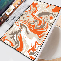 Tapis de souris XXL pour bureau, tapis de clavier étendu en caoutchouc vierge, grand tapis de jeu LED personnalisable multi-tailles rectangulaire