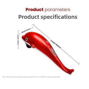 Máy <span class=keywords><strong>massage</strong></span> cầm tay đa chức năng hình cá heo OEM ODM, dùng cho cổ, eo, vai và toàn thân - Product Image 4