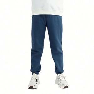 Sweat-shirts de sport d'automne pour garçons 100 % coton, nouveau style coréen, couleur unie, décontractés, et pantalons anti-moustiques pour grands enfants, pour le sport - Product Image 5