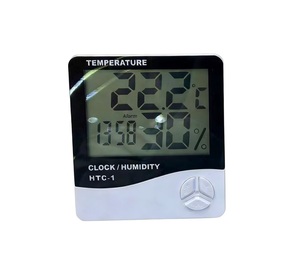 Haute précision -50~110 ℃   Hygromètre d'intérieur et thermomètre de pièce, station météo pour la maison, le bureau et les bébés - Product Image 6