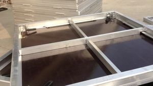 Plateforme de scène mobile en aluminium pour la vente en gros, plateforme de scène portable, structure de scène pliable pour l'extérieur - Product Image 4