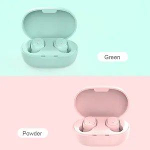 Airdots auricolari Bt 5.0 Tws cuffie chiamata binaurale Mic auricolare Wireless A6L E6S A6S per Xiaomi Redmi Iphone Huawei <span class=keywords><strong>Samsung</strong></span> - Product Image 1
