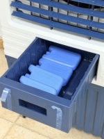 Refroidisseur d'air évaporatif personnalisé avec logo OEM ODM, réservoir 140L, 380W, moule privé, marque privée, approvisionnement en gros, CE CB, vente en gros