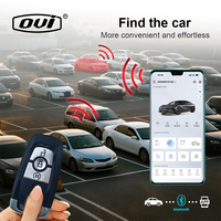 OVI Smartphone Voiture APP Système de démarrage à distance PKE Entrée sans clé pour Ford Edge GSM/GPS Clé de voiture numérique Intégration CAN-BUS