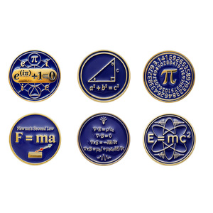Broche Pi : Badge Formule Mathématique, <span class=keywords><strong>Physique</strong></span> & <span class=keywords><strong>Chimie</strong></span> <span class=keywords><strong>en</strong></span> Alliage avec Clip Arrière et Technique d'Émail Coulant – Cadeau Idéal pour Étudiants - Product Image 5
