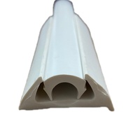 Rail de protection en PVC blanc extrudé pour bateaux et navires marins