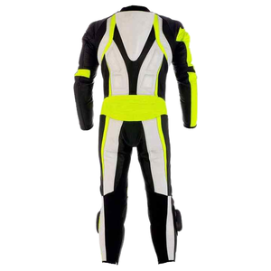 New Arrival Motorbike Real Leather <b>Racing</b> Suit Anti-fall Motorcycle <b>Jackets</b> Heavy Duty Cow Leather Race suits CE Standards - Product Image 1