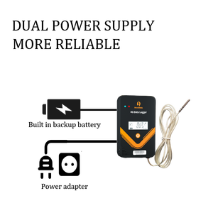 Enregistreur de données de température et d'humidité 4G longue portée, certifié IP67, avec alarme, pour usage industriel en entrepôt, OEM/ODM - Product Image 3