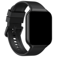Montre connectée carrée P115B Android IP68 GPS 5G avec carte SIM eSIM, moniteur de fréquence cardiaque, tensiomètre, réveil, télécommande et écran LED