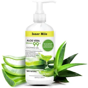 Pure Organic Natural Skin Care Moisturizer Face After Sun Care Sunburn Aloe Vera Gel Spray