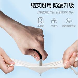 Gants d'examen en caoutchouc stériles jetables Kefu, taille 7,5 M, sans poudre, 20 paires par boîte, usage industriel - Product Image 3