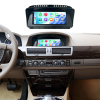 Radio Mobil Multimedia Player Android 14 Carplay Nirkabel 4G untuk BMW Seri 7 E65 E66 2004-2008 DSP Stereo