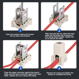 JTX2-120 all'ingrosso/serie 95 cavo T terminale materiale connettore cavo impermeabile connettore cavo cablaggio - Product Image 6