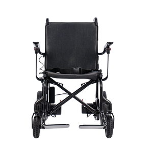 Silla de Ruedas Eléctrica Plegable Portátil Superligera de Fibra de Carbono BEIZ de 12 kg con Motores Dobles de 500 W, Batería de 12 Ah y Ruedas de Aluminio - Product Image 2