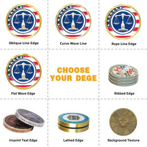 Moneta Commemorativa Massonica - Fusione in Metallo Placcata Oro con Stampa Tipografica, Regalo Patriottico e Souvenir per Uomo della Fratellanza - Product Image 5