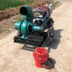 Pompa d'Acqua Diesel Mobile con Rimorchio, da 3 a 32 Pollici, Set di Pompe Centrifughe ad Alta Capacità per Controllo Inondazioni, Irrigazione e Drenaggio - Product Image 2