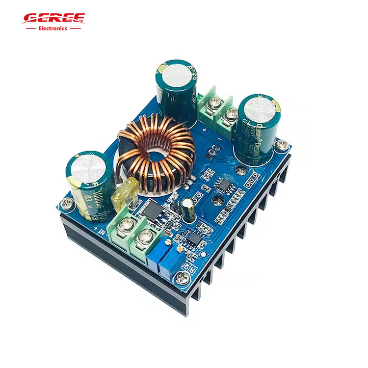 Convertitore Boost DC-DC 1200W 10-60V A 12-80V – Modulo Step-up Regolabile Con Radiatore - 4