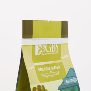 Kalay kravat altı düz torba Compostable <span class=keywords><strong>Kraft</strong></span> kağıt torbalar özel kullanımlık biyobozunur boş kahve poşetleri çay paketleme - Product Image 6