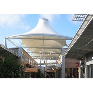 25m Đường kính khung thép phòng tập thể dục sân vận động lợp pvdf sự kiện ngoài trời Tòa Án cấu trúc màng tán cho trung tâm hoạt động đa - Product Image 5