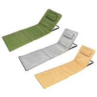 Chaise pliante de jardin, de plage, de camping, de pique-nique, avec dossier, légère, chaise longue de loisirs, tissu Oxford, acier haute teneur en carbone
