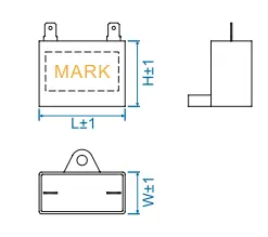 Capacitor super potência cbb61, 3uf 4uf 5uf 8uf 250v 300v 400v 450v 50/60hz