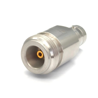 Adaptateur coaxial RF N/BNC-KKG, connecteur N femelle vers BNC femelle 50Ω, haute fréquence, faible VSWR, équipement de communication